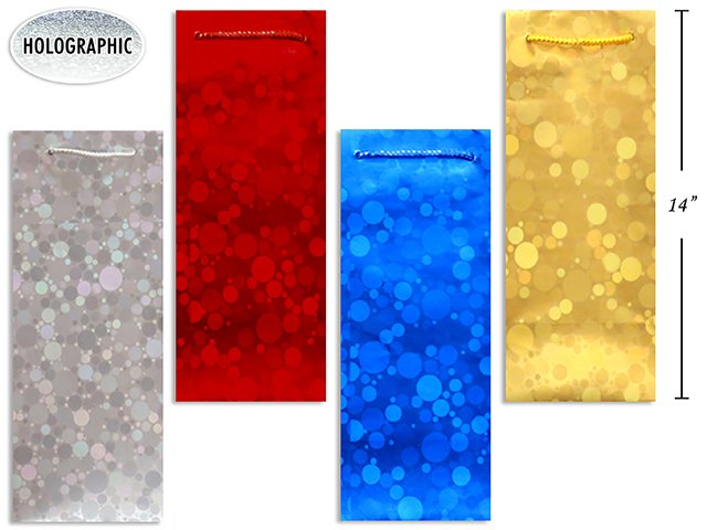 holographic bottle bag