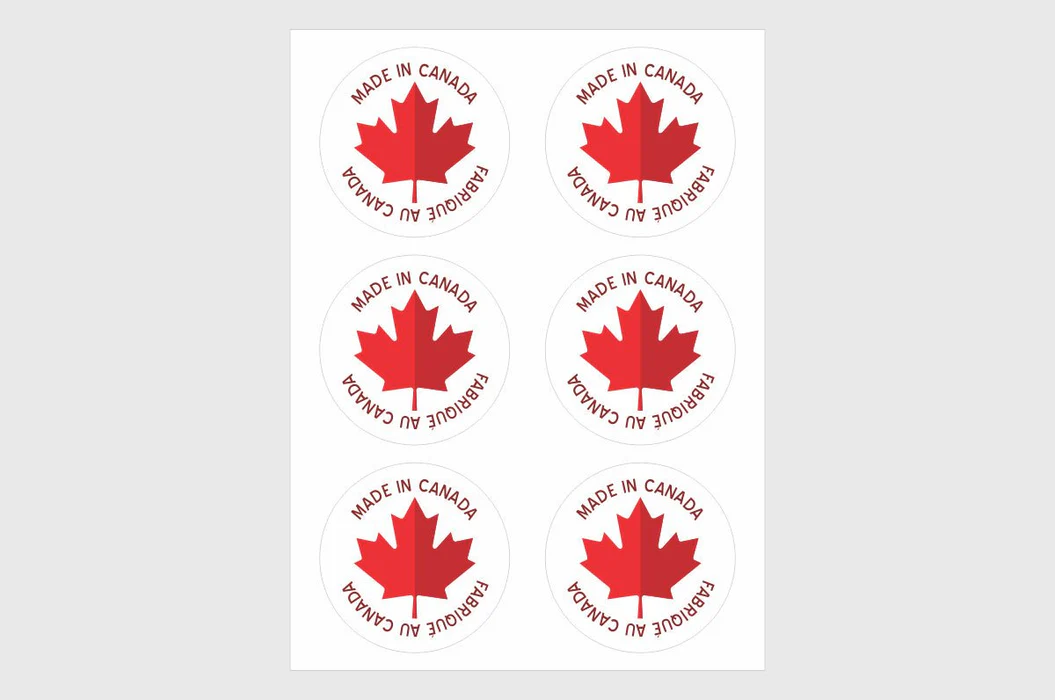 made in canada labels
