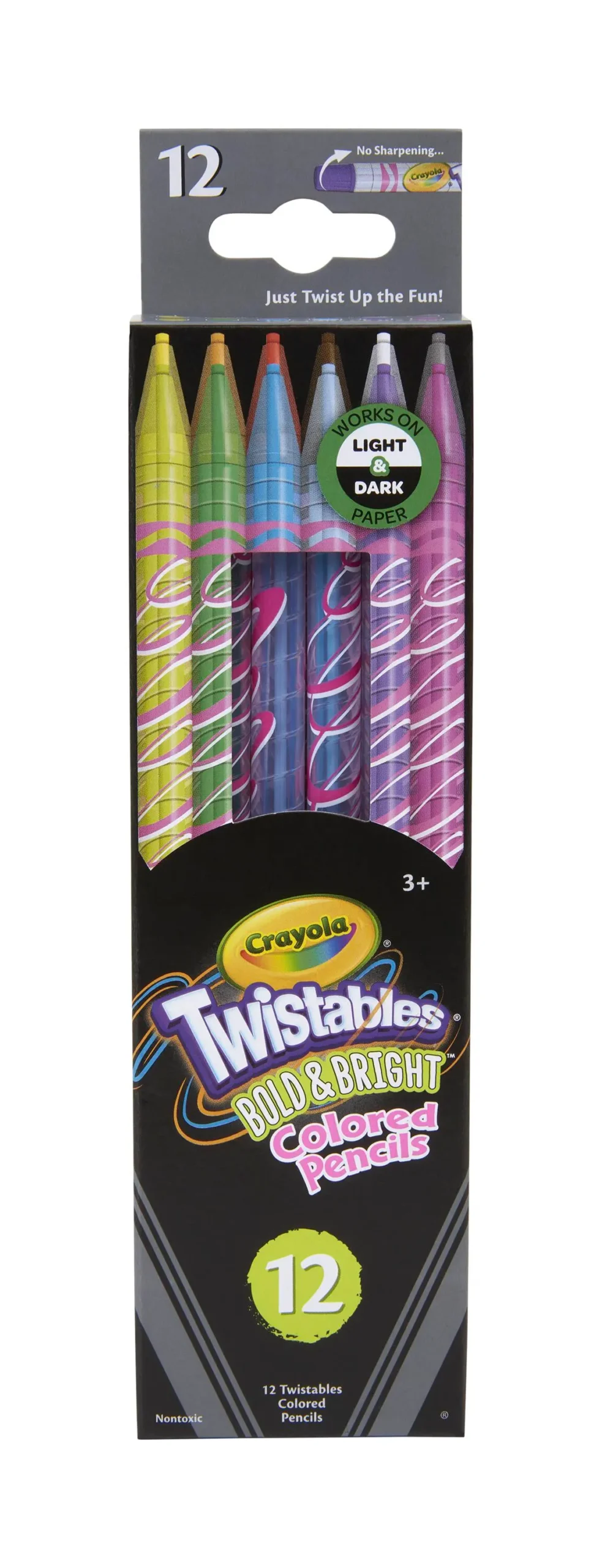 twist crayons