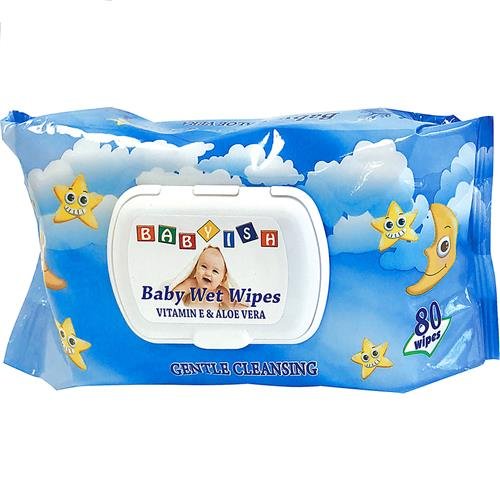 babyish baby wet wipes 80ct