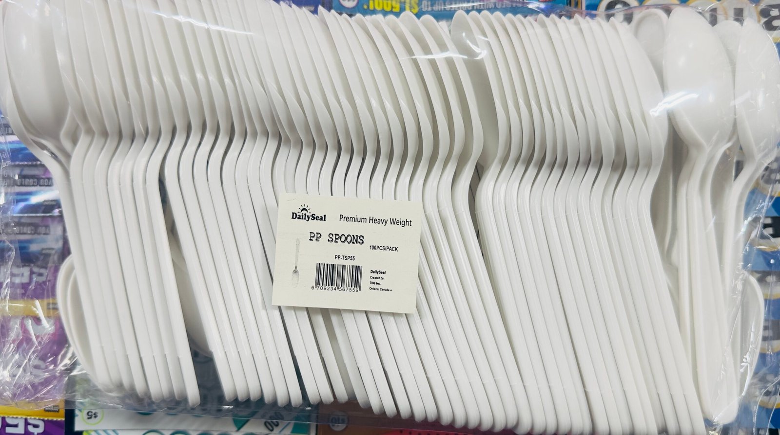 tea spoon 5.5g plastic (pk/100)