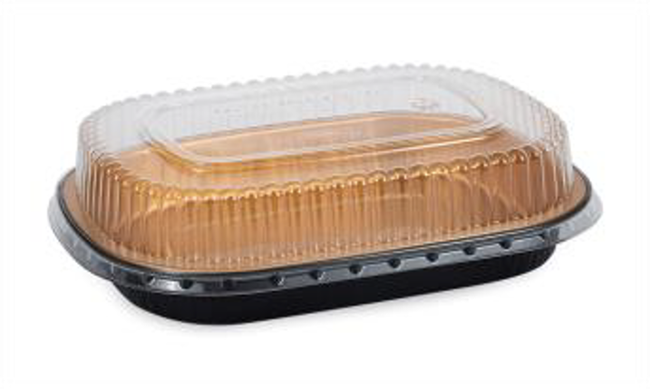 TITAN 22oz SM. BLK/GOLD ENTR CONT. HD LID 4x25 SETS/CS