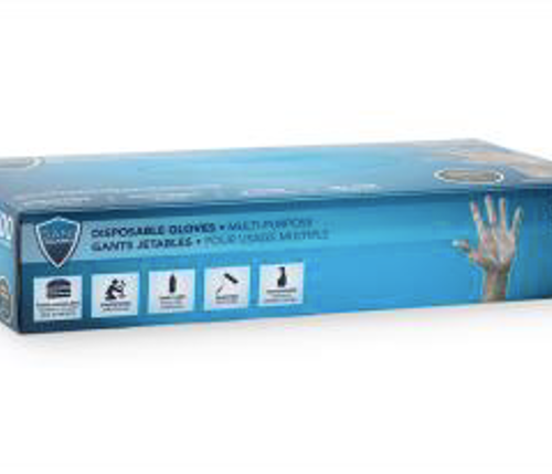 SANI-GUARD DISPOSABLE LDPE GLOVES S/M 500/PK X (Bx/10)