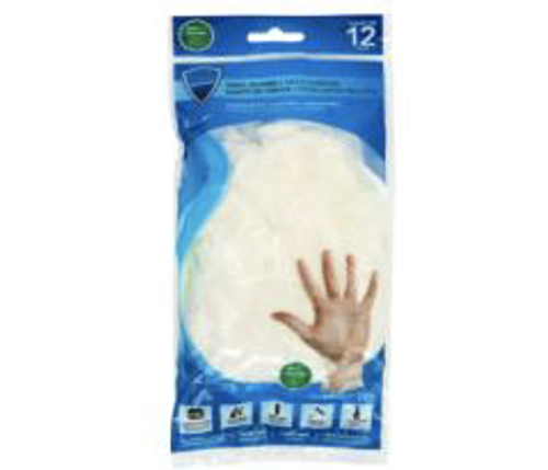 SANI-GUARD VINYL GLOVES SIZE S/M 12/PK x (Bx/10)