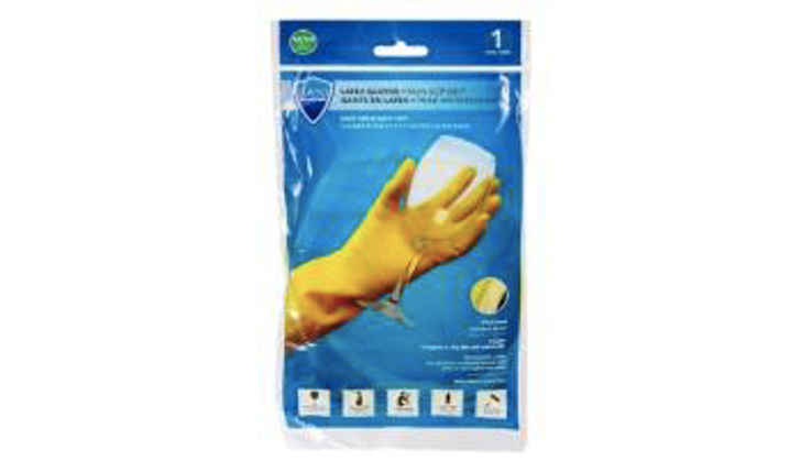 SANI-GUARD RUBBER GLOVES MEDIUM Pair (Pk/10)