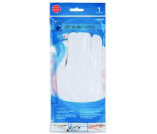 SANI-GUARD PLAIN LARGE WHITE COTTON GLOVES 1 PAIR 10/MC (Bx/10)