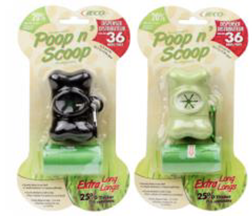 iECO POOP-N-SCOOP DISTRIBUTOR & 30 BAGS 24/CS