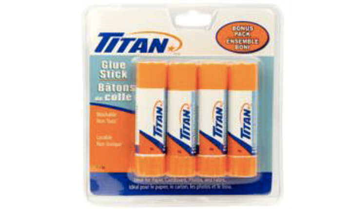 TITAN GLUE STICKS 8G X 4PK (Bx/10)