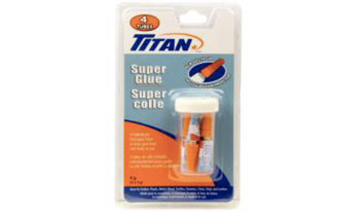 TITAN SUPER GLUE 1G 4/PK x (Bx/10)