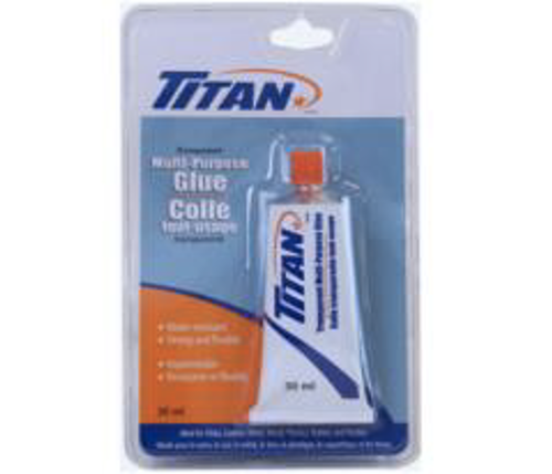 TITAN TRANSPARENT MULTI-PURPOSE GLUE 30ML (Bx/5)