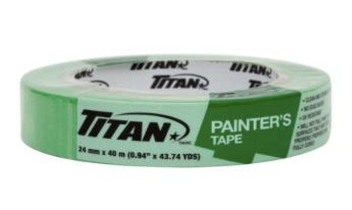 TITAN PAINTERS MASKING TAPE 24mm X 40M 36/CS