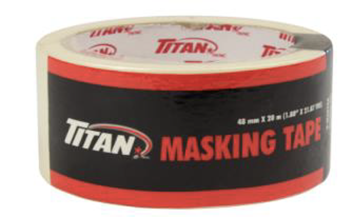 TITAN MASKING TAPE 48mmx20m 15/CS