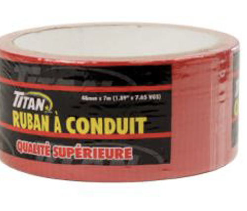 TITAN PREMIUM RED DUCT TAPE 48mm x 7m 24/CS