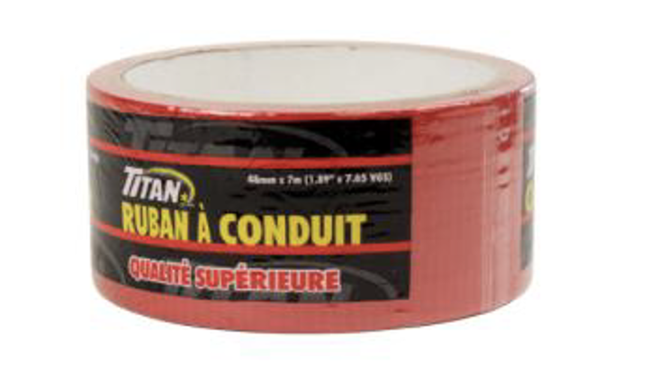 TITAN PREMIUM RED DUCT TAPE 48mm x 7m 24/CS