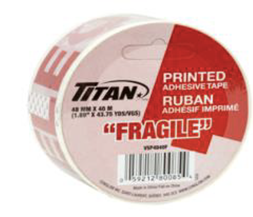 FRAGILE TAPE 48mm X 40M 36/CS
