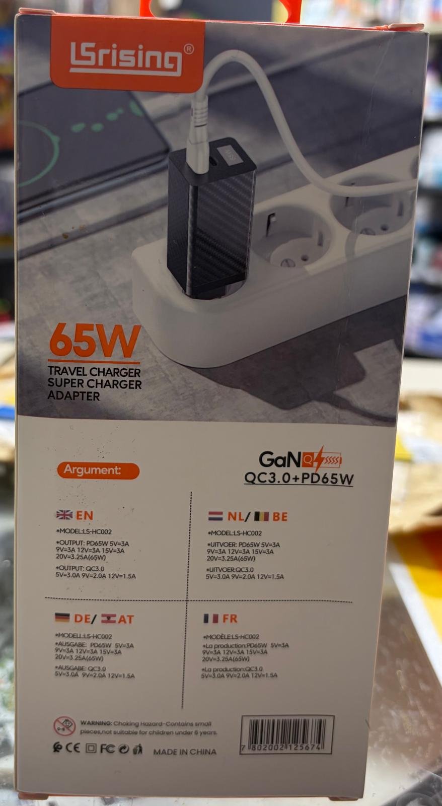 3 port wall charger