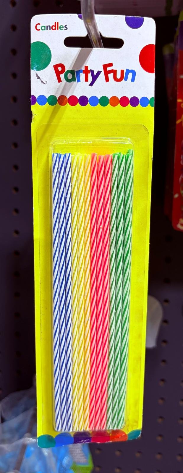 party candle long