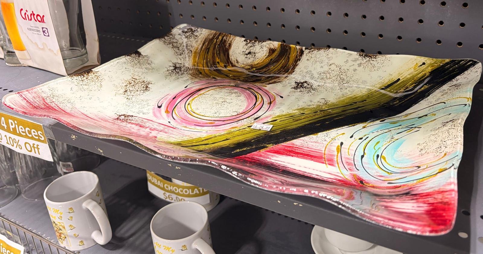 craft stone tray (l)