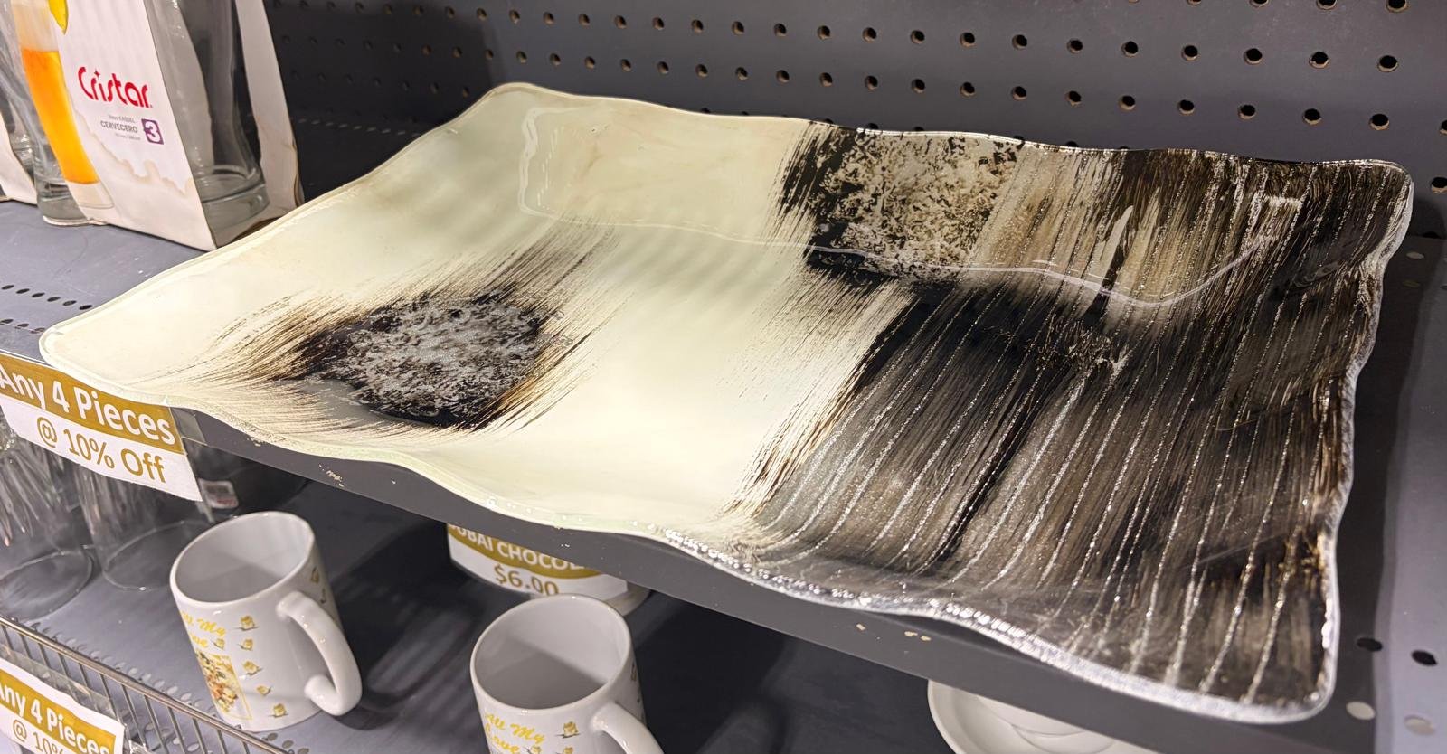 craft stone tray (l)