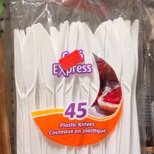 45 knives plastic