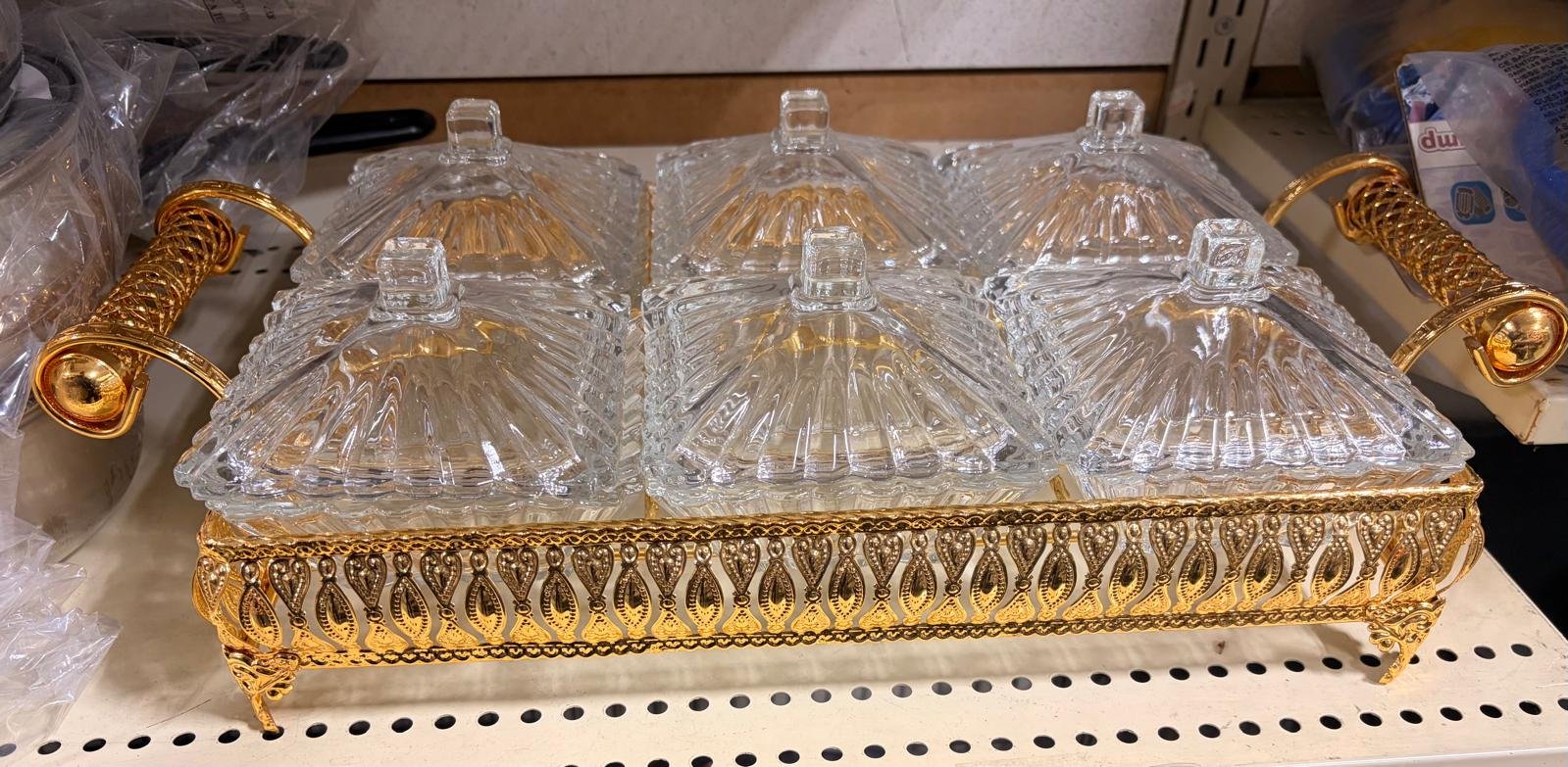 candy tray gold