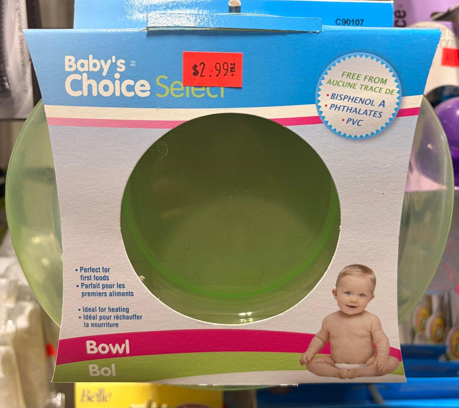 babys choice select plate
