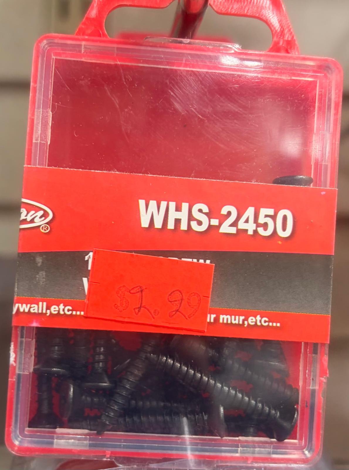 1.25" screw