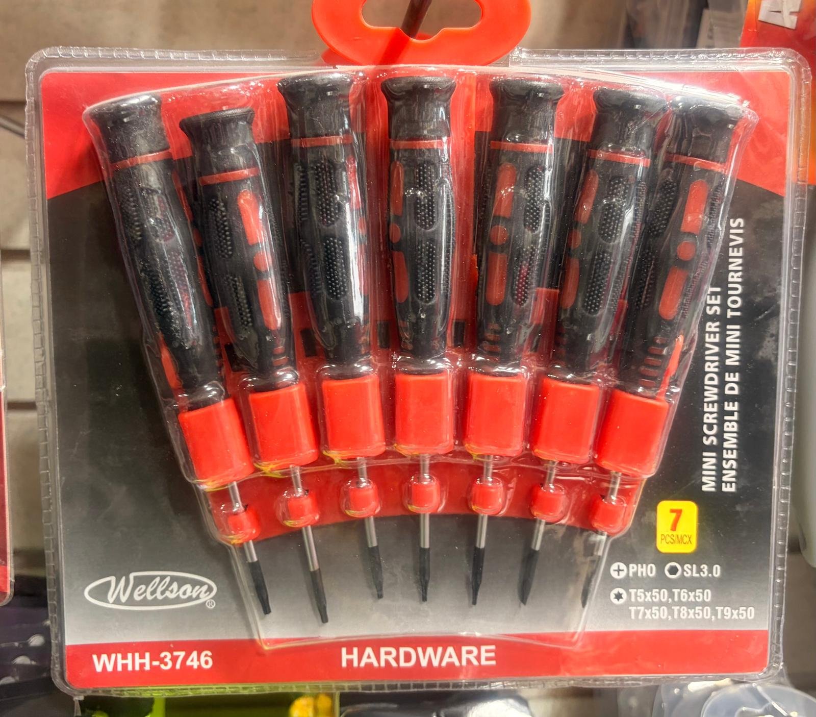 mini screwdriver set (7pcs)
