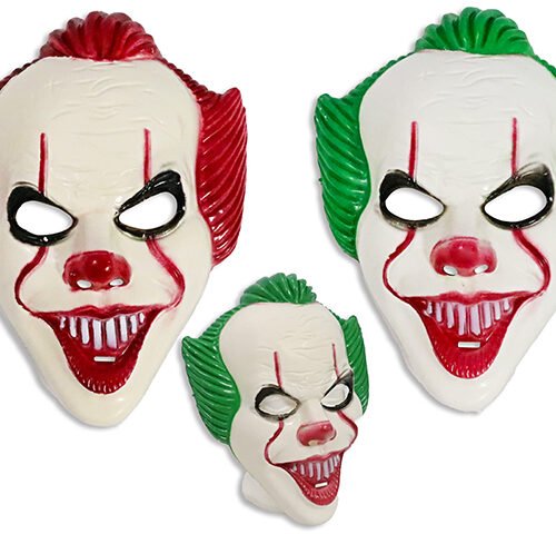movie clown pvc mask