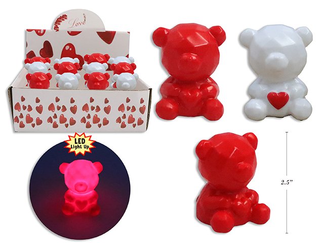 b/o led diamond bear