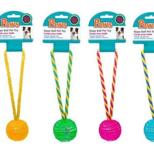 rope ball pet toy