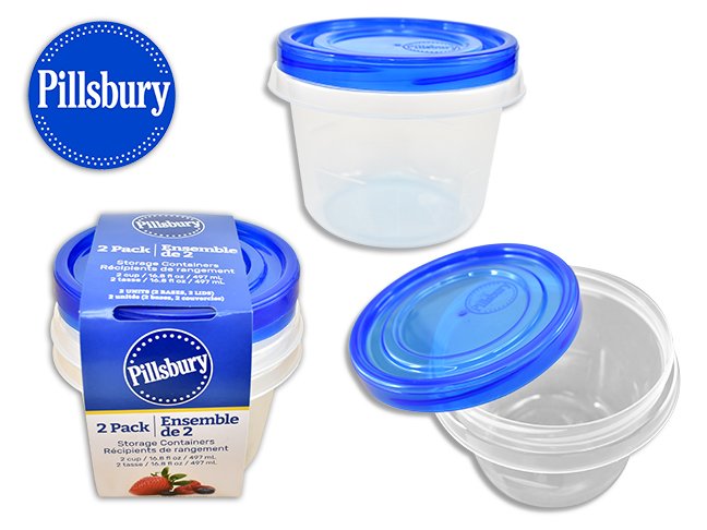 16.8oz round screw top set (pk/2)