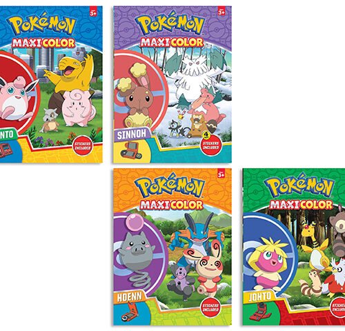 pokemon maxicolor book
