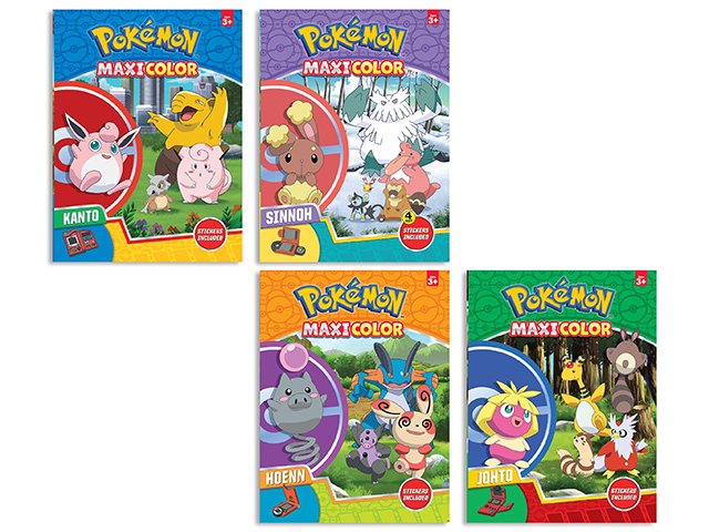 pokemon maxicolor book