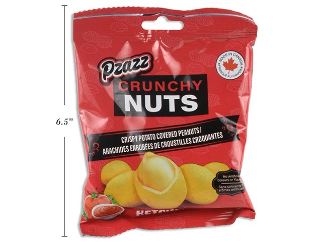 pzazz nuts ketchup 80g