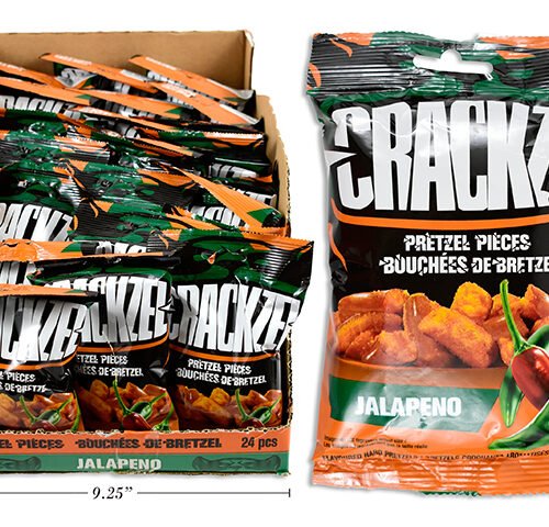 crackzel pretzel pcs jalapeno (85g)