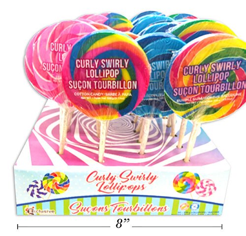 curly swirly lollipop 100g
