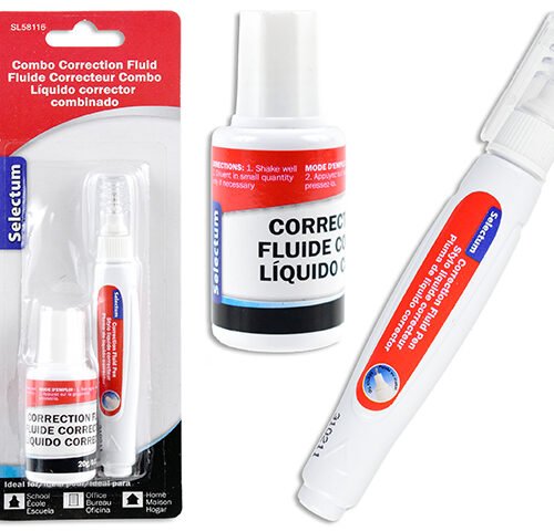 correction fluid 20g+7ml pen