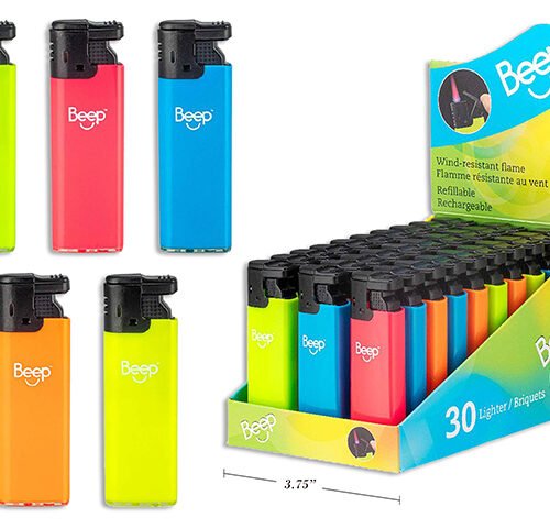 wind resistant refillable lighter