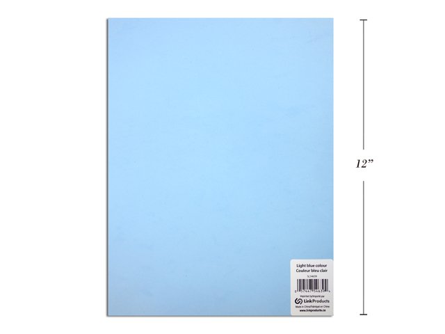eva foam sheets light blue, 9x12" 2 mm