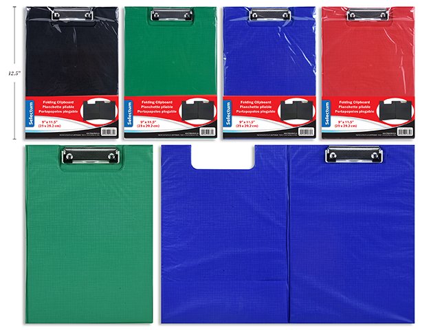 folding vinyl clipboard