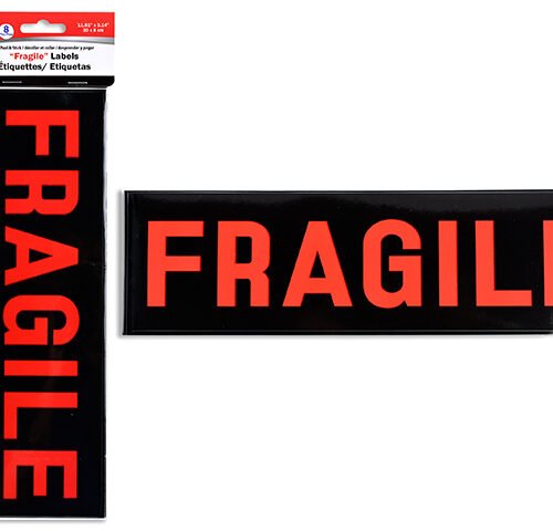 "fragile" large stickers