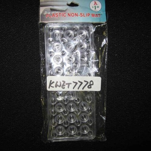 plastic clear non slip mat
