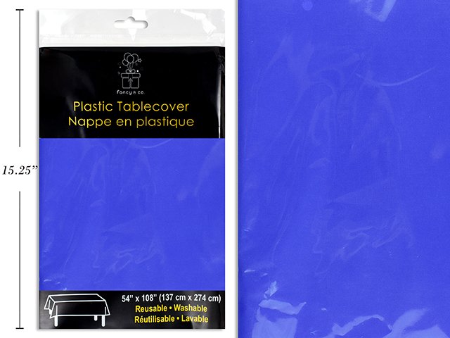 navy blue tablecover 54x108"