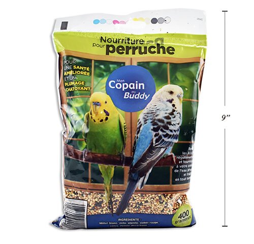 budgie food 400g