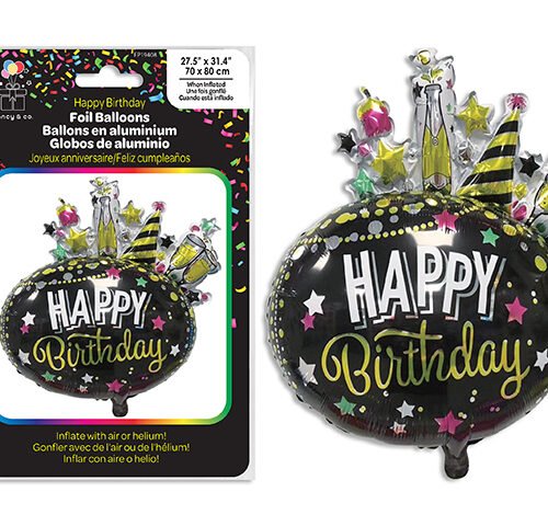 hbd celebration balloon 70x80cm