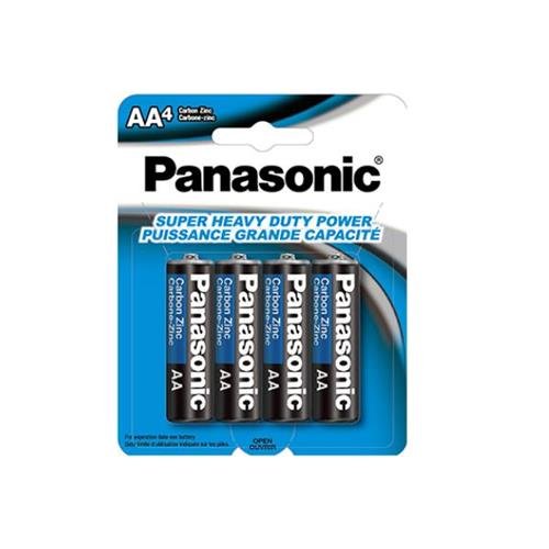 4 aa carbon zinc batteries