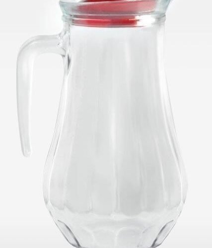1.6 lt 54 oz glass jug w/ lid