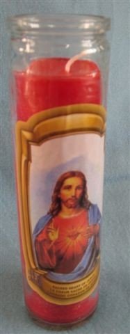 sacred heart of jesus red