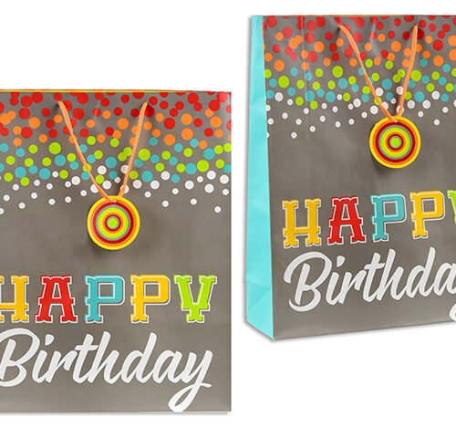 hbd gift bag 18x14x5"